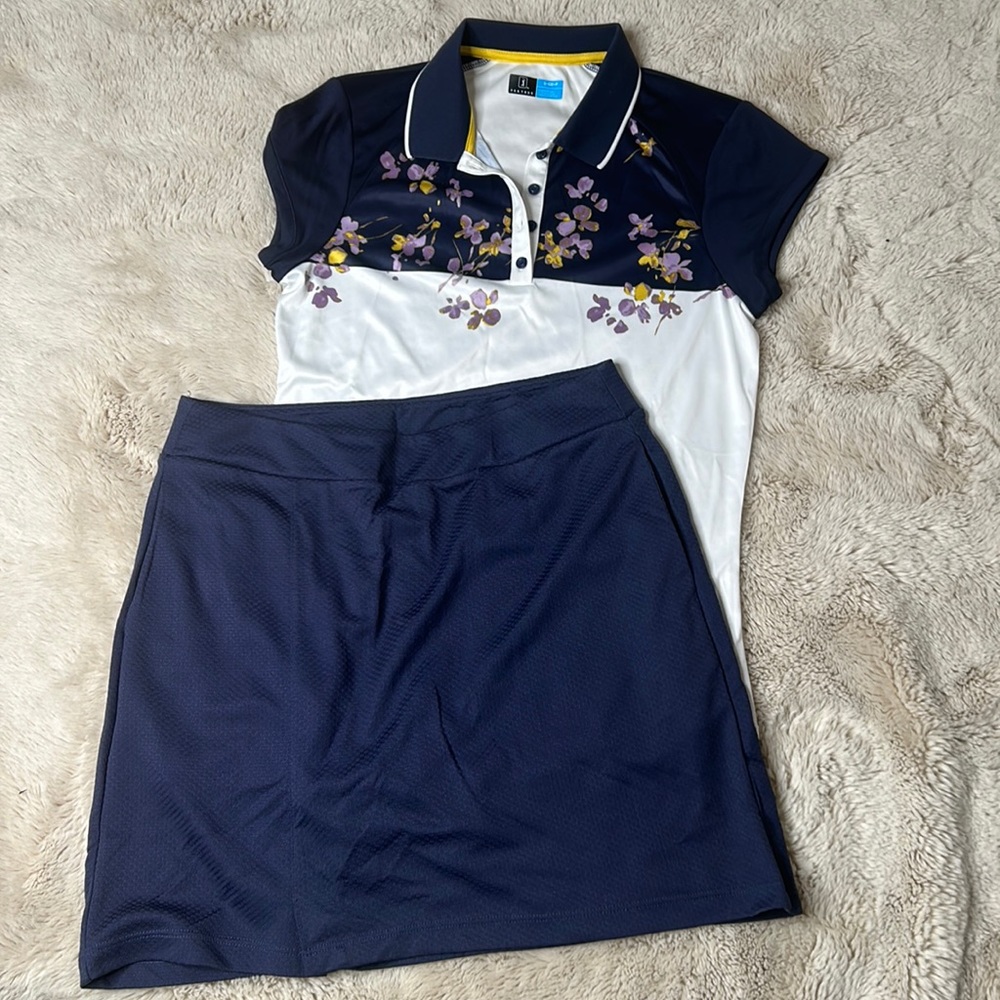 Woman’s pga tour activewear outfit